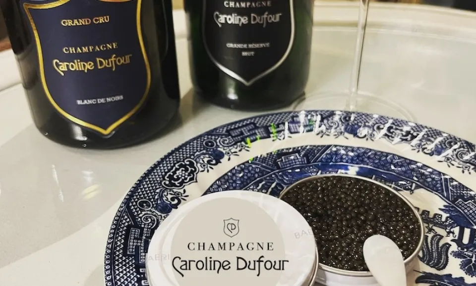 Champagne et caviar