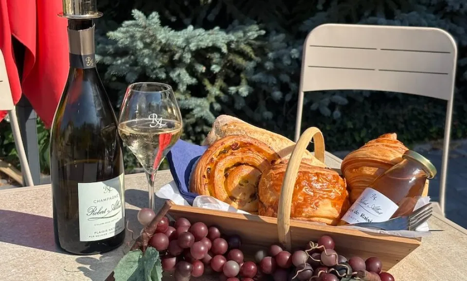 Champagne-ontbijt ervaring
