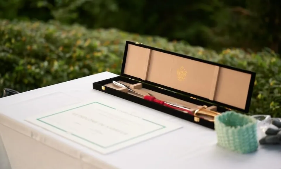 Initiation au sabrage (Engelstalig)