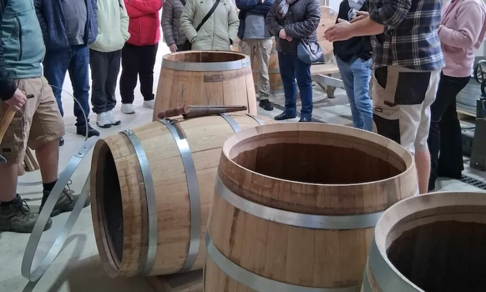 Expérience tonnellerie en Champagne