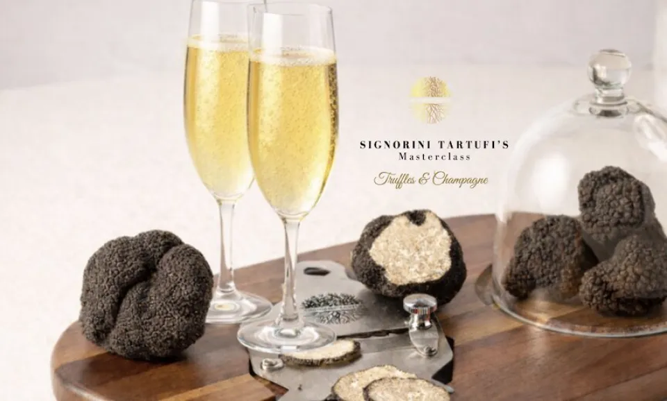 Ontdek de combinatie van truffel & champagne