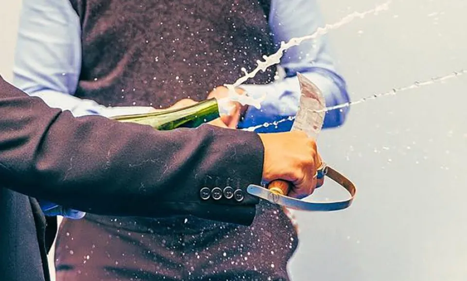 Champagne Sabering Experience & Tasting