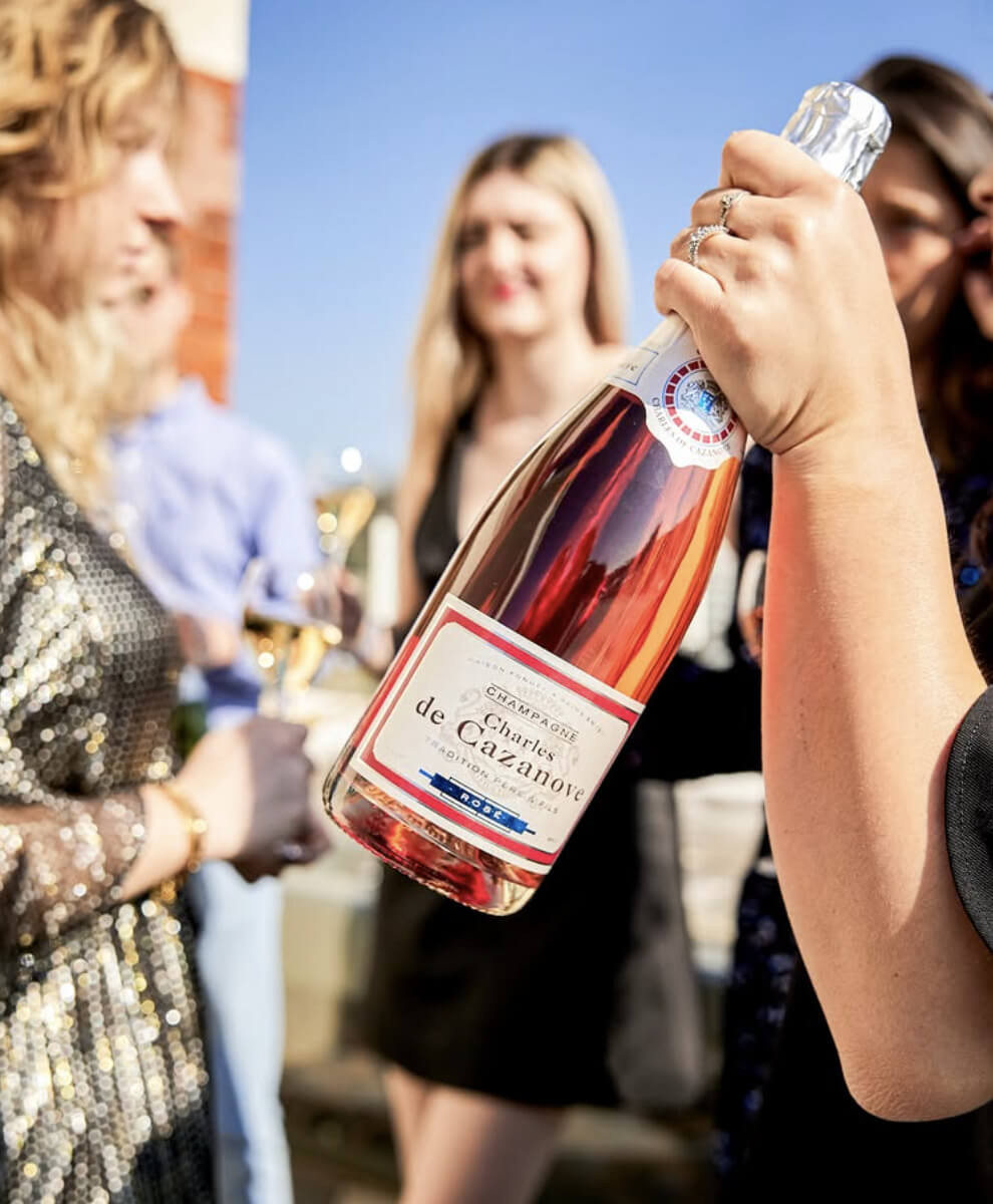 Champagne Tasting Reims - Maison Charles de Cazanove
