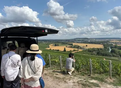 Vanuit Reims: Champagne Tour, Lunch & Proeverijen