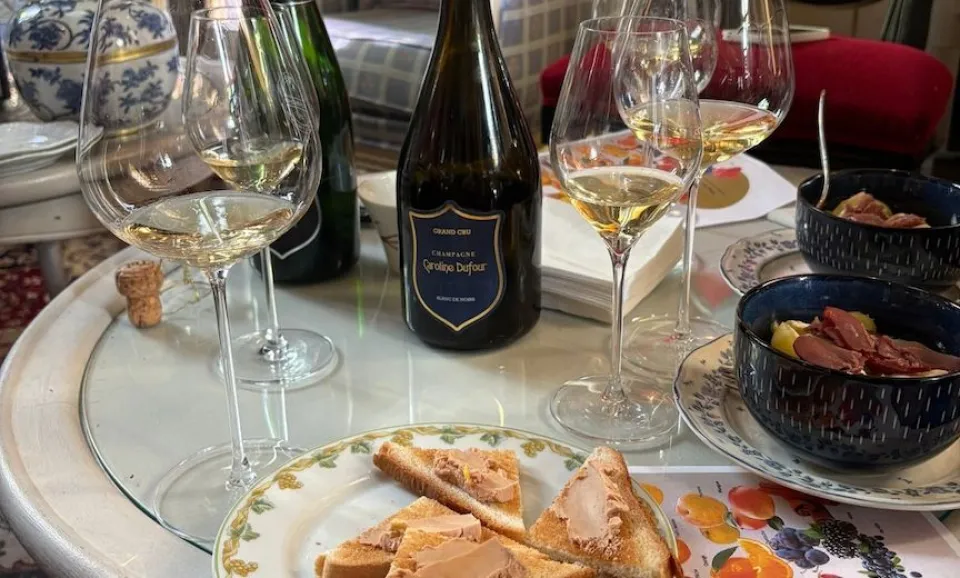 Champagne lunch