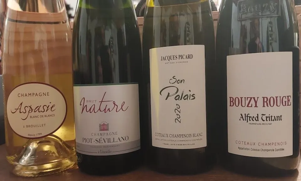La Champagne effervescente et tranquille