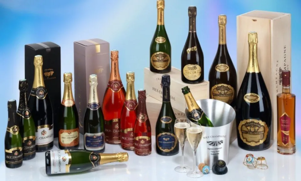 Proeverij 5  verschillende Champagnes
