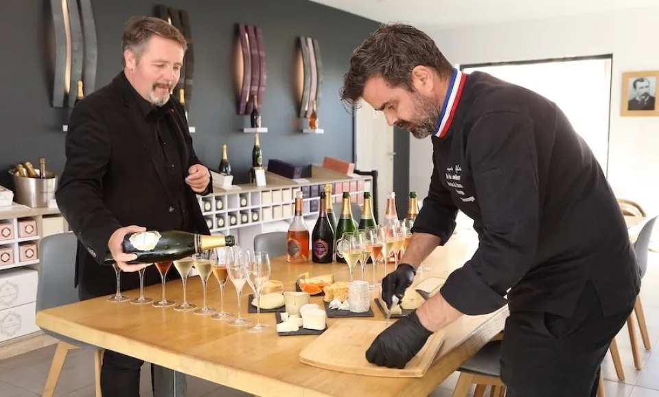 Workshop Champagne & Cheese