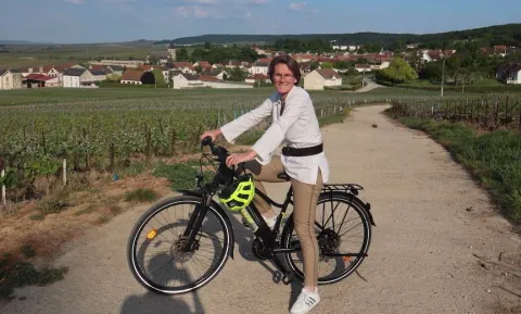 Wijngaard Tour met elektrische fiets